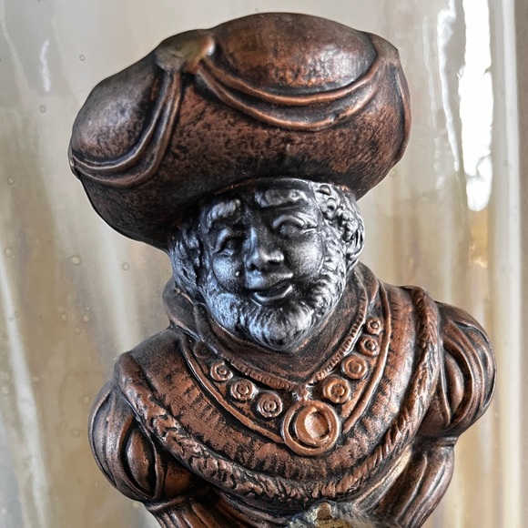 Three Wise Men or Three Kings unique ceramic bronze like art - Picture 9 of 12